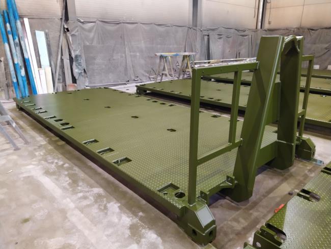 Kuorma-auton lavojen valmistus